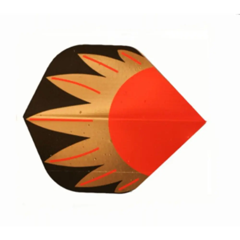 Plumas Metalica Standard Fuego MultiS124 vista 3