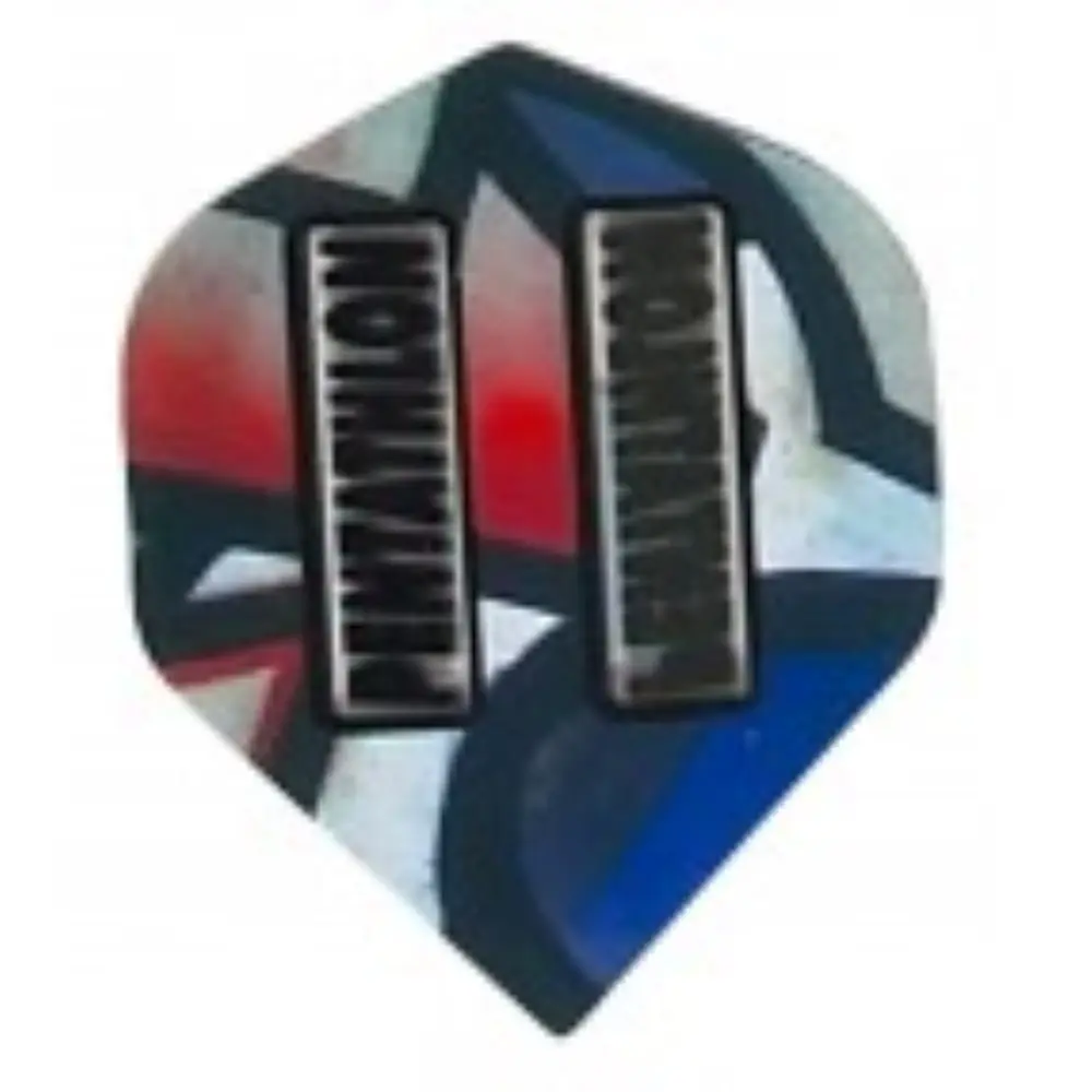 Plumas Pentathlon Standard Azul/Roja/Gris2051
