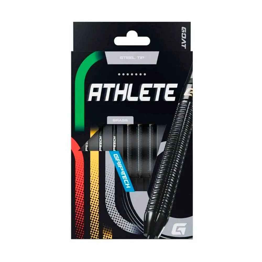 Dardos GOAT Athlete Black Steel Latón 13g vista 6