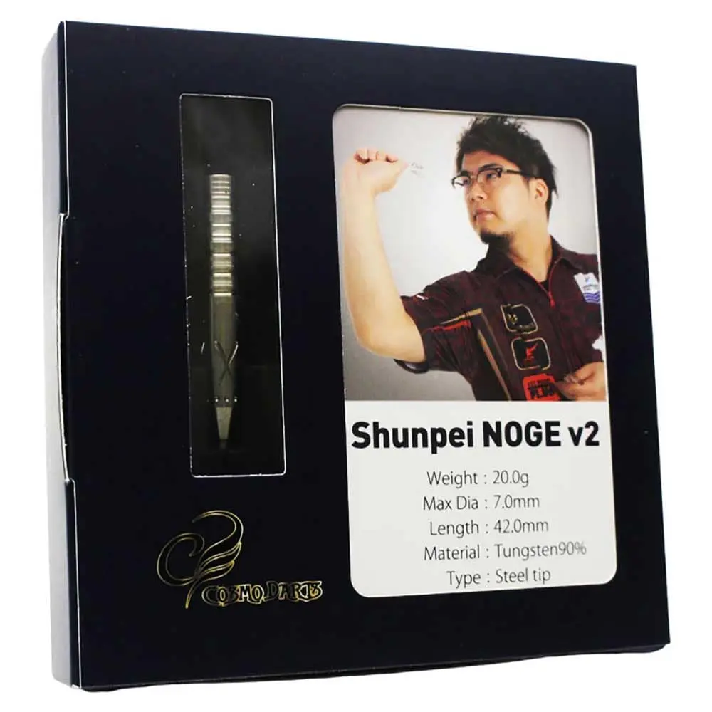 Dardos Cosmo Darts Shunpei NOGE v2 90% Tungsteno 19g Profesionales vista 3