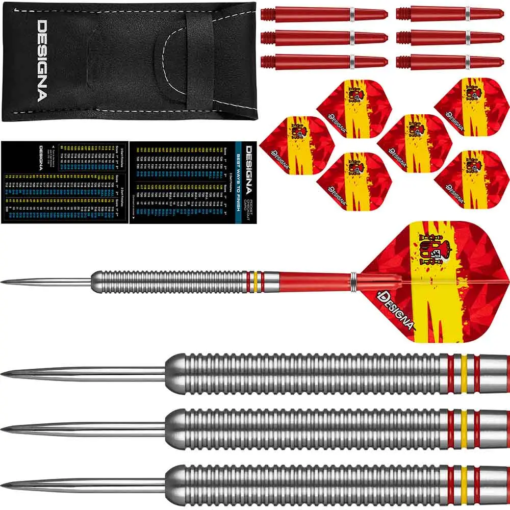 Dardos Designa Patriot X Darts España 90% 22gD0735 vista 3
