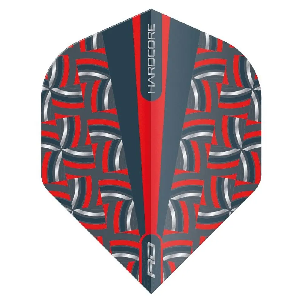 Plumas Flights Red Dragon Hardcore Radikal Red Rope