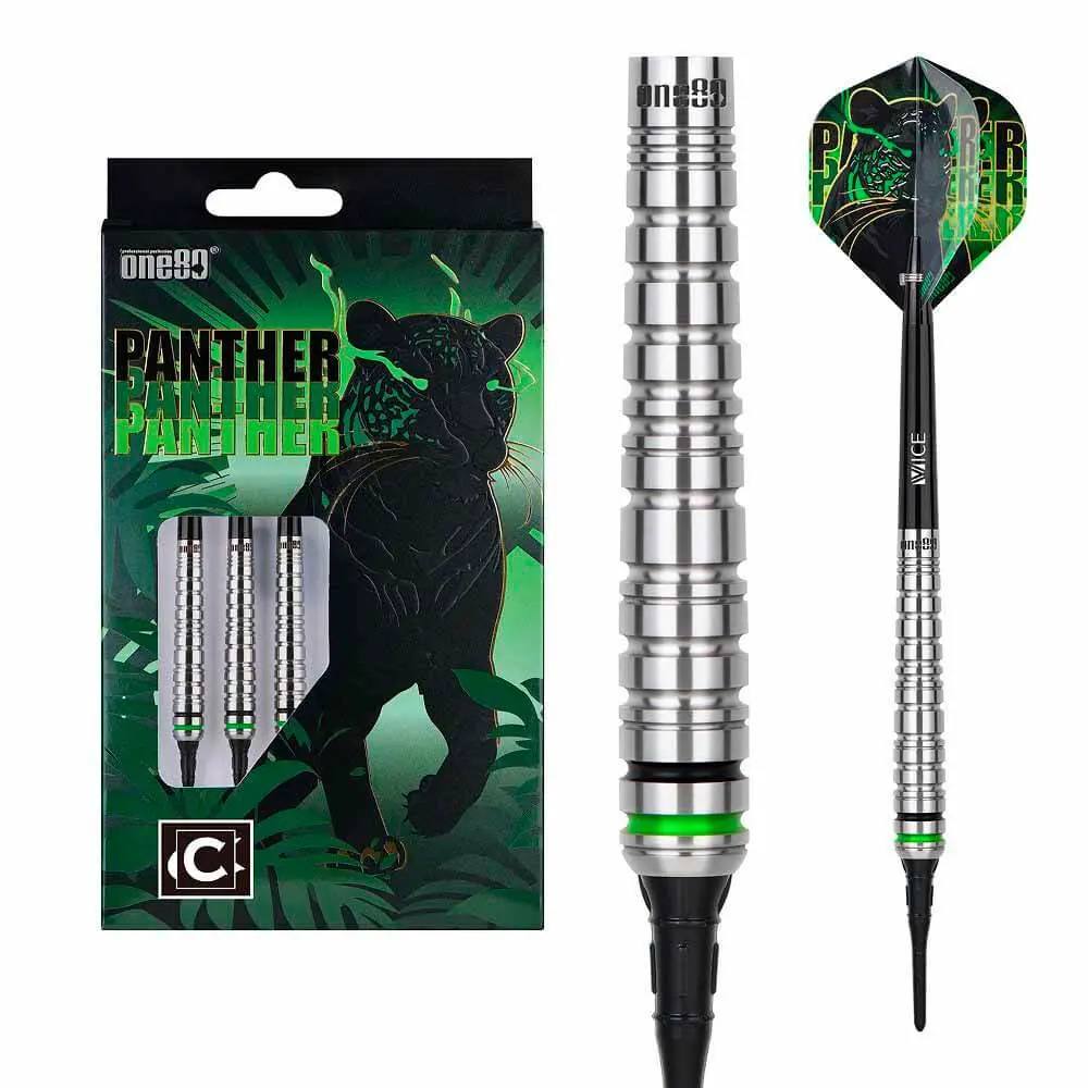 Dardos One80 Panther C P.Plastico 80% Tungsteno 18g Alto Rendimiento vista 3