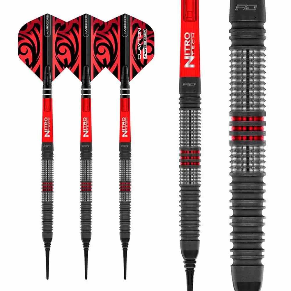 Dardos Red Dragon Jonny Clayton Hiraeth 90% Tungsteno 20g Profesionales vista 2