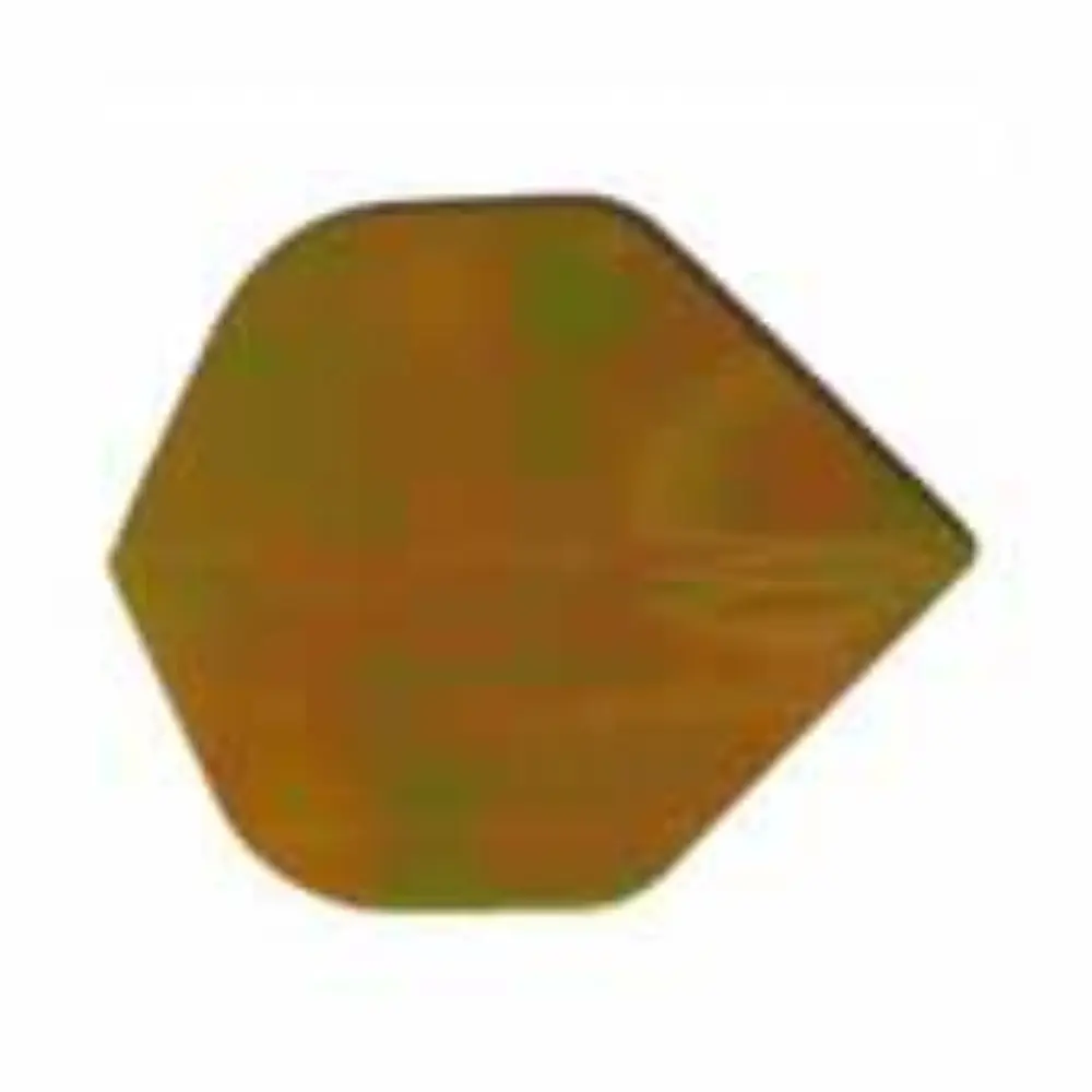 Plumas Iridescent Smooth Standard Amarilla vista 3