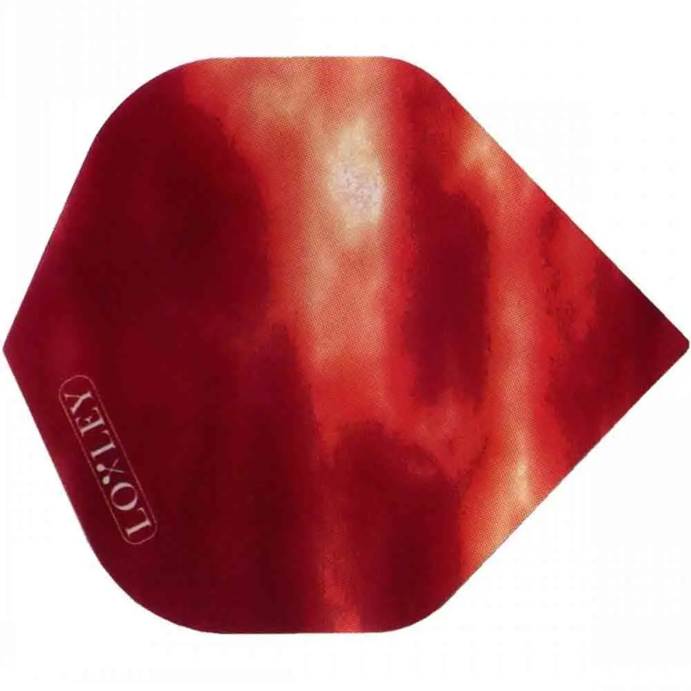 Plumas Loxley Darts Cloud Rojo Estandar no2 vista 3