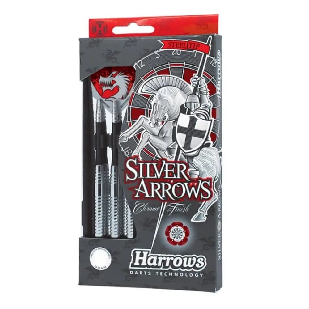 Dardos Harrows Darts Silver Arrows 20gk vista 3