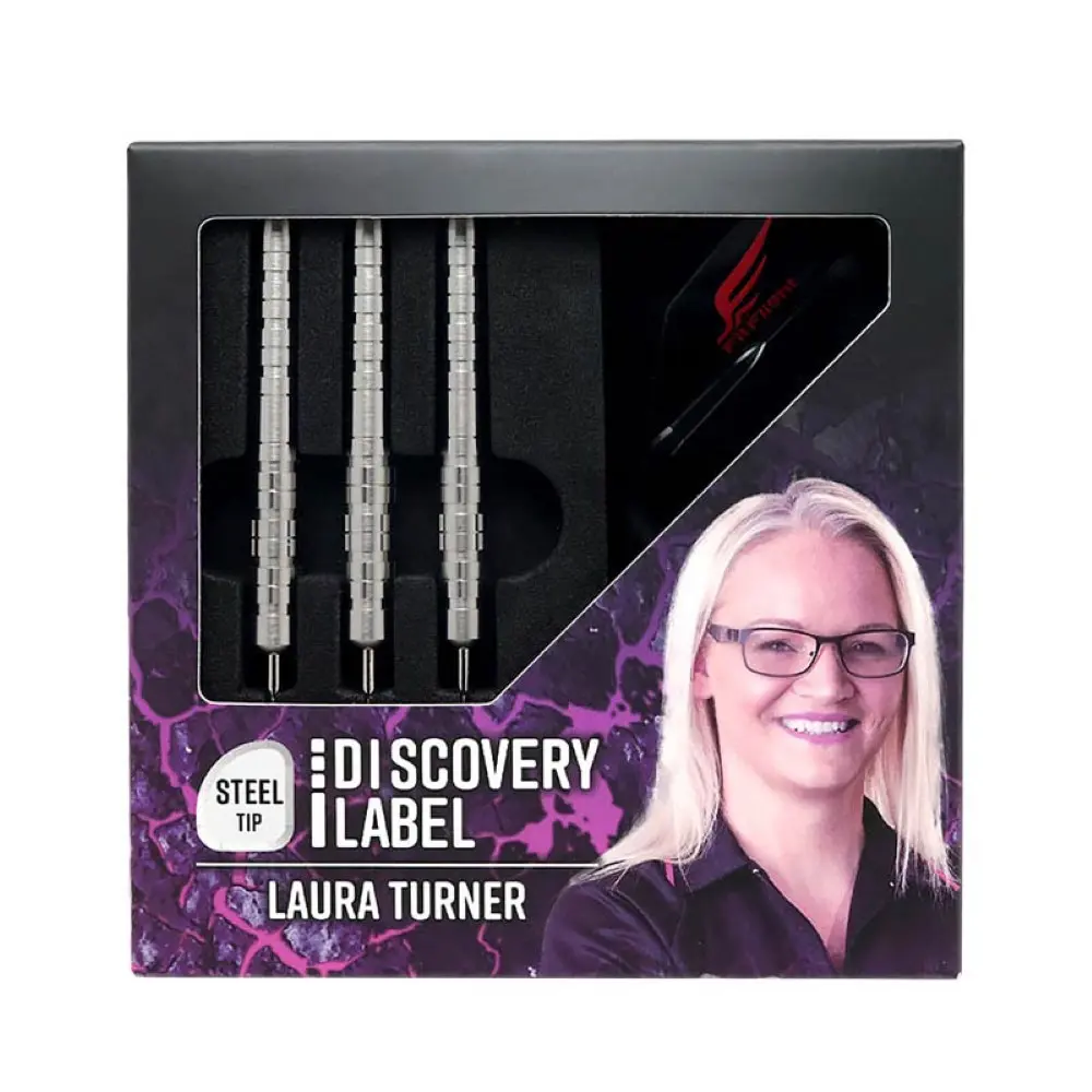 Dardos Cosmo Darts DISCOVERY LABEL Laura Turner 90% 24g vista 6