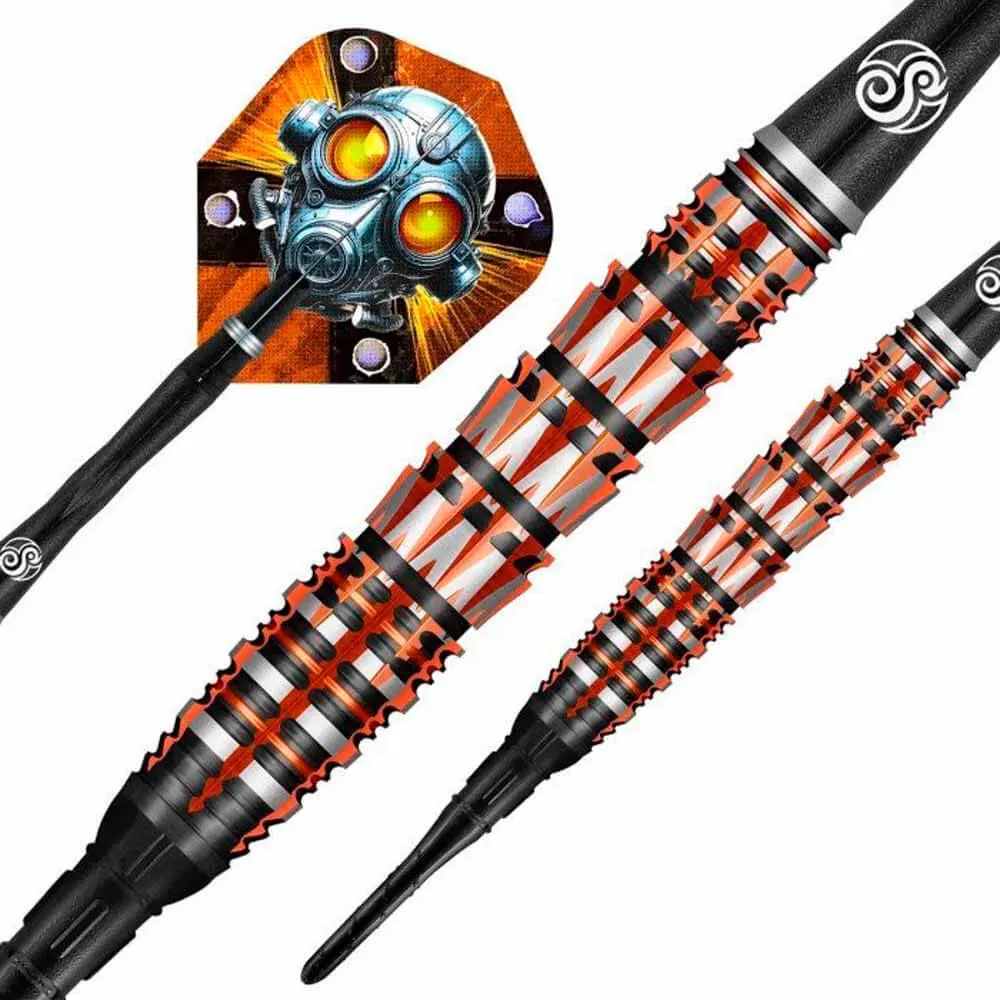 Dardos Shot Badlands Rustin P.Plastico SH- 90% Tungsteno 20g Profesionales vista 6