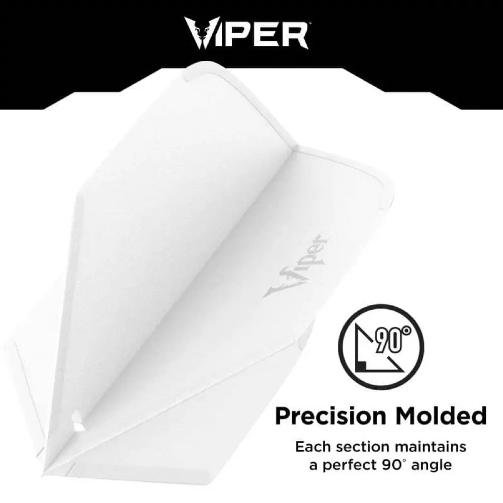 Pluma Dardos Viper Cool Flights Standard White30-7728 vista 4