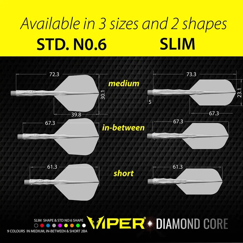 Plumas Viper Diamond Core Standard Rojo Intermedia 67mm35-5328-02 vista 4