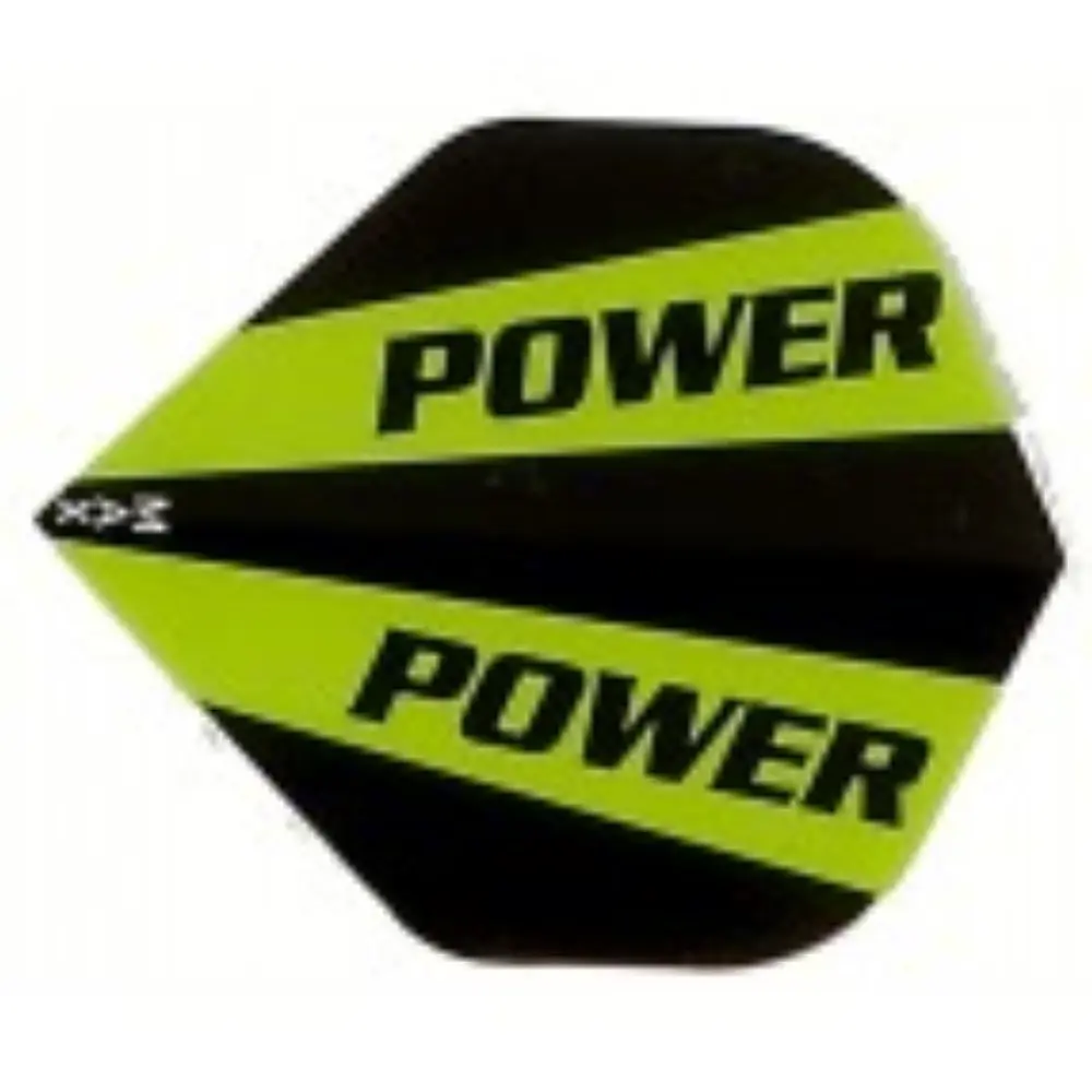 Plumas Power Max Standard Logo Negra/VerdePX-110 vista 2