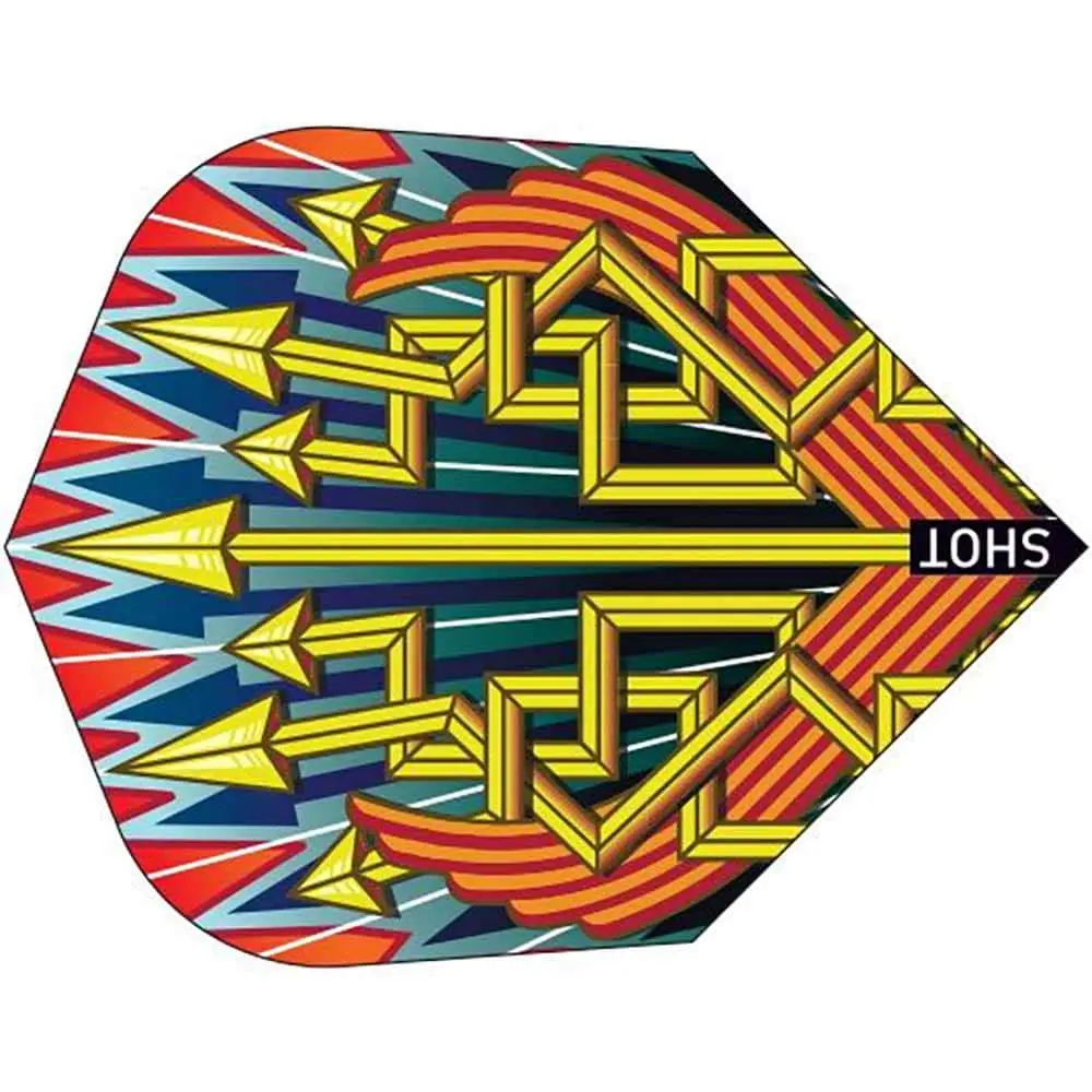 Plumas Shot Darts Branded Roman Empire Legion Shape nº6SH-SF6669 vista 3