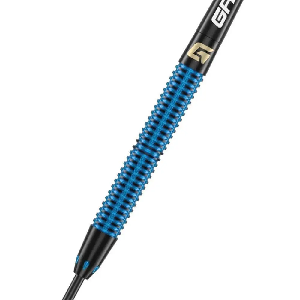 Dardos GOAT Athlete Blue Steel Latón 12g vista 3