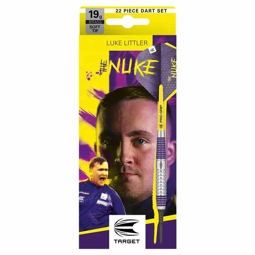 Dardos Target Darts Luke Littler Brass Latón 19g Iniciación vista 4
