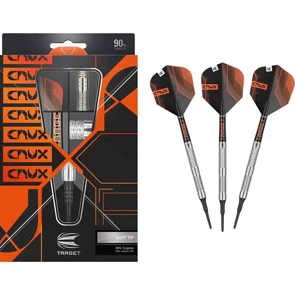Dardos Target Darts Crux 10 90% Tungsteno 18g Profesionales vista 3
