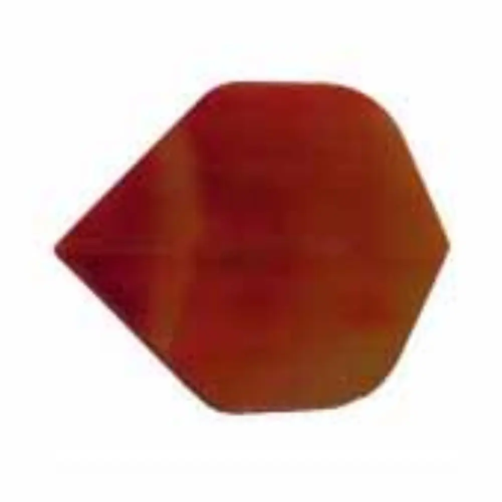 Plumas Iridescent Smooth Standard Roja vista 2