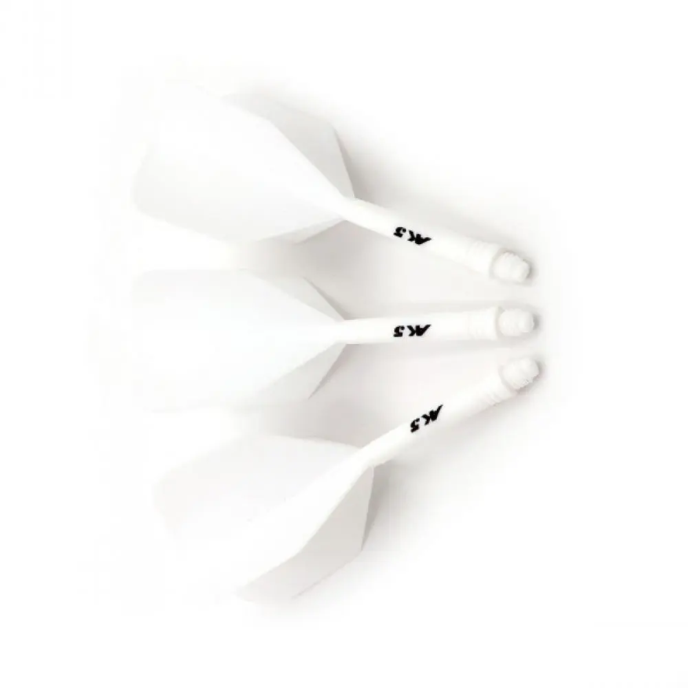 Plumas Cuesoul Flights AK5 Shape L BlancaCSAK-58YS-L vista 3