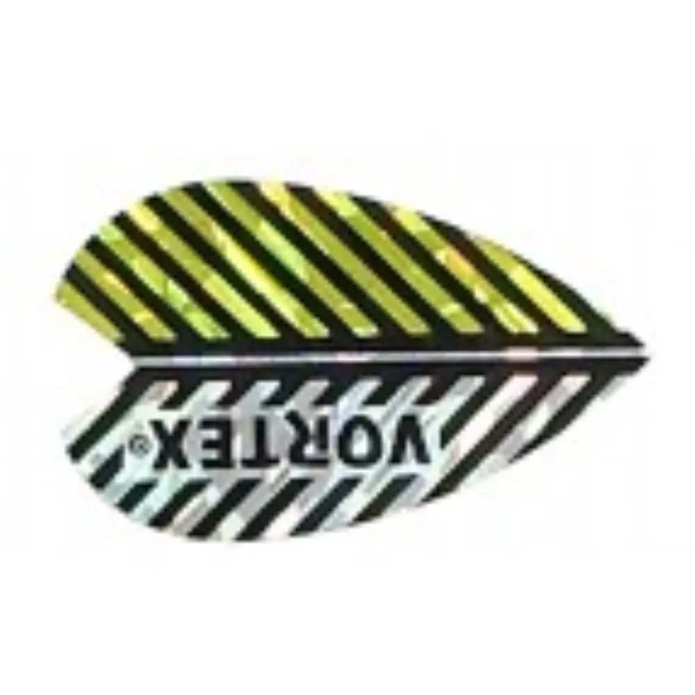 Plumas Vortex Plata/AmarillaF0524 vista 3
