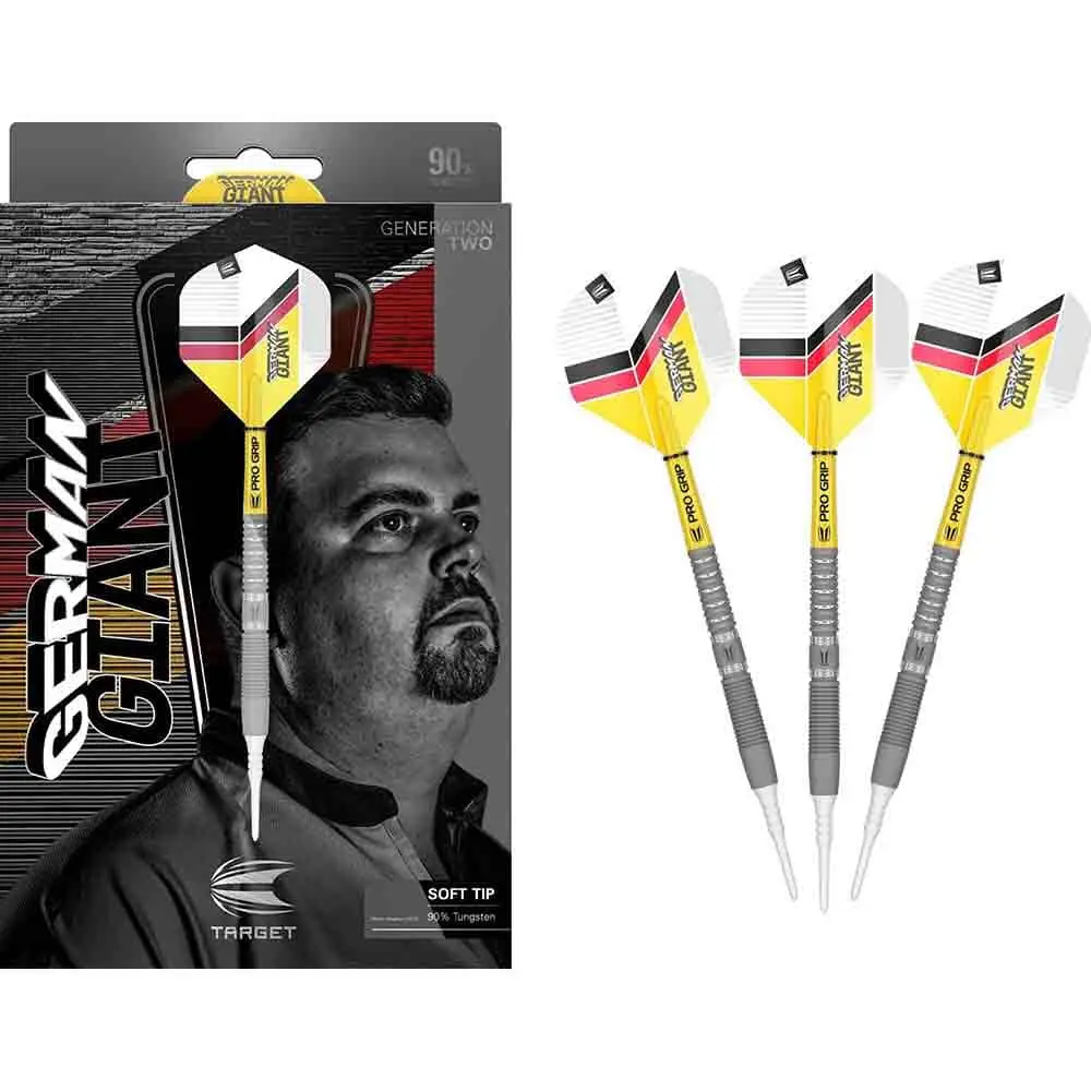 Dardos Target Darts Gabriel Clemens G2 Soft Tip 90% Tungsteno 19g Profesionales vista 3
