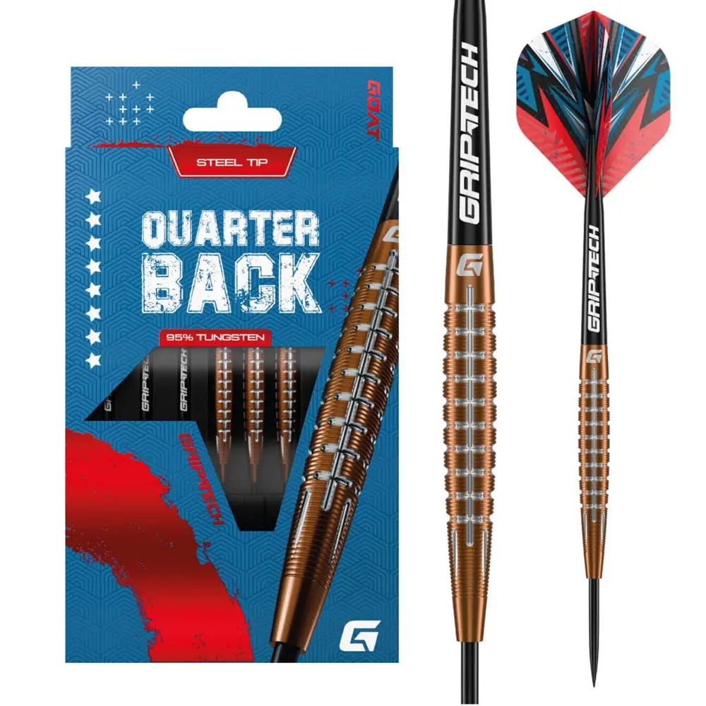 Dardos GOAT Quarterback V2 Steel 95% 26g vista 4