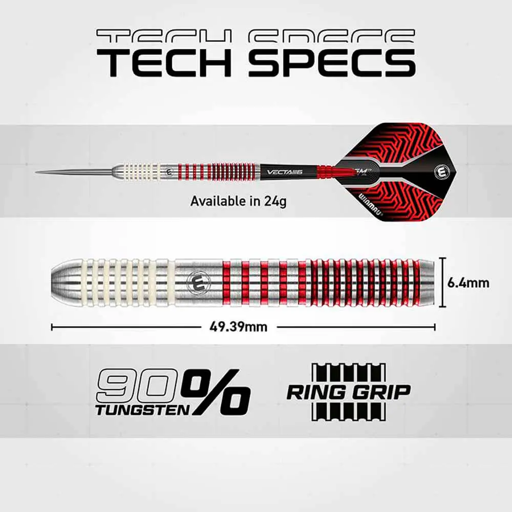 Dardos Winmau Jack Johnson P.Metal 90% 24gr1541.24 vista 6