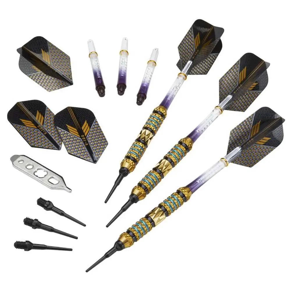 Dardos Viper Darts Wizard Blue/Black 20--18 Latón Iniciación