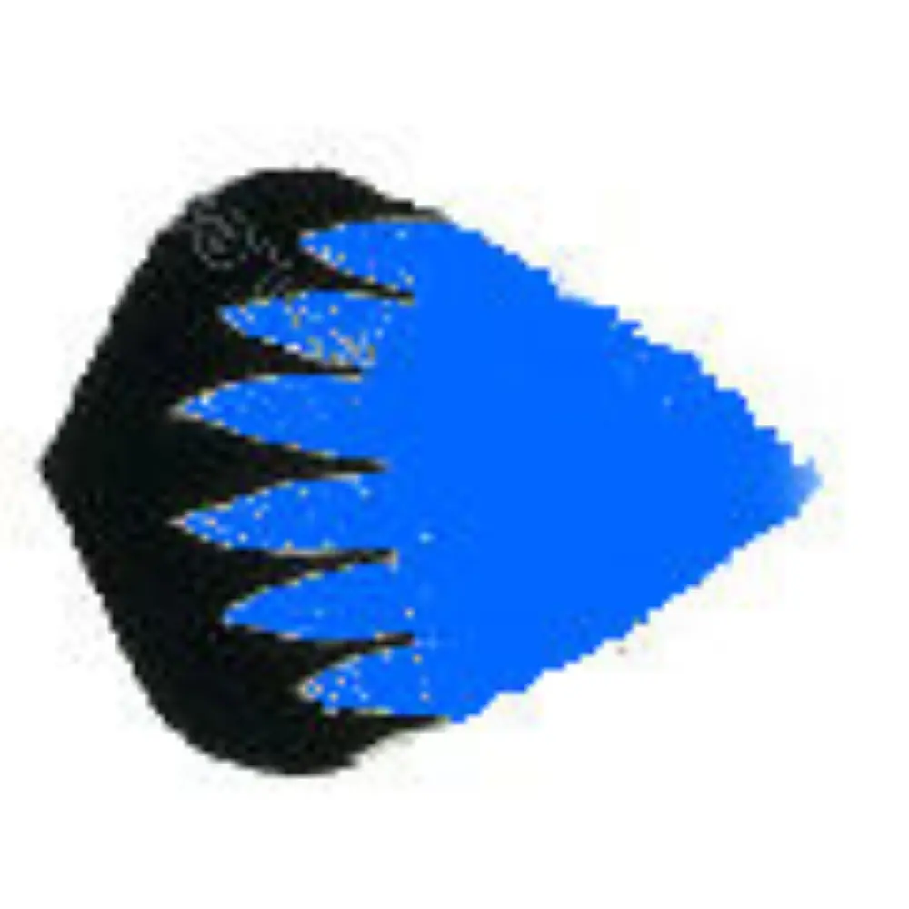 Plumas Metalica Kite Metallica Azul vista 3