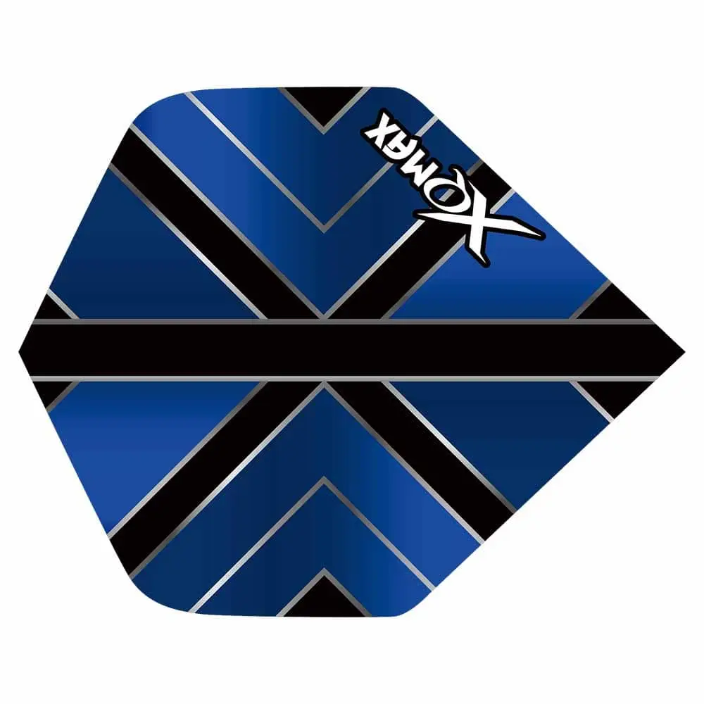 Plumas Flights XQMax Pet Darts Standard Blue vista 2