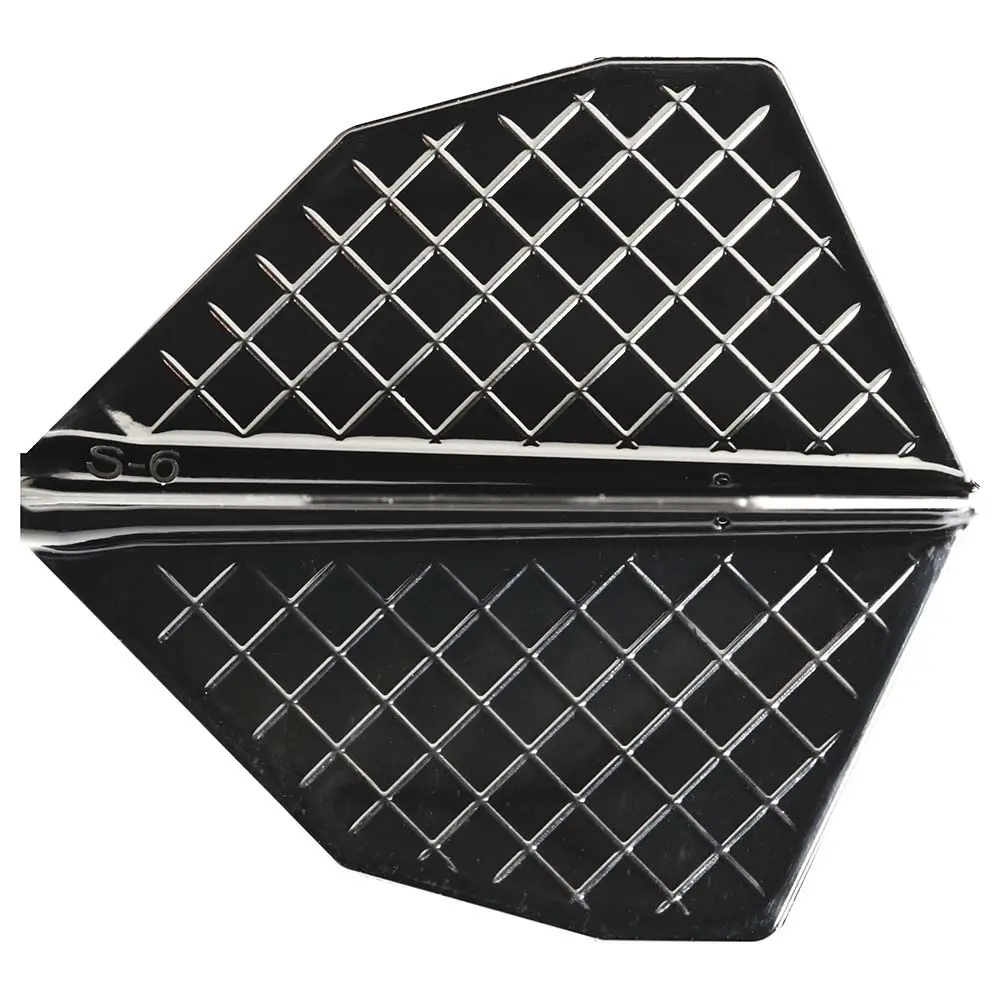 Plumas Cosmo Darts Flights Flight Pro S-6 Black vista 3