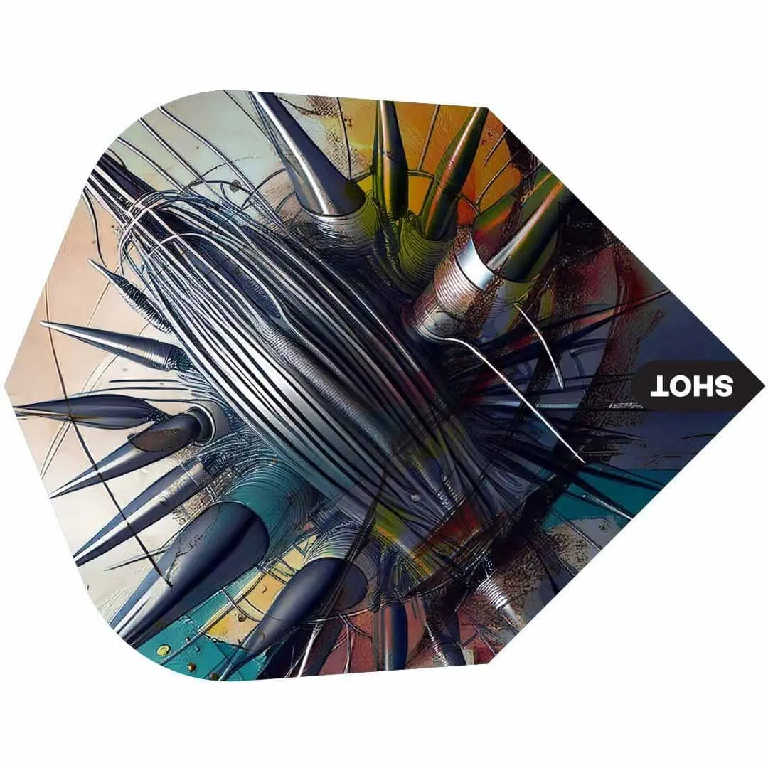 Plumas Shot Darts Gnarly Rippah ShapeSH-SF5504 vista 3