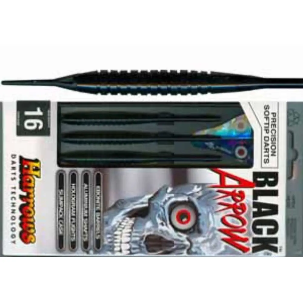Dardos Harrows Black Arrow R Latón 16g Iniciación vista 3