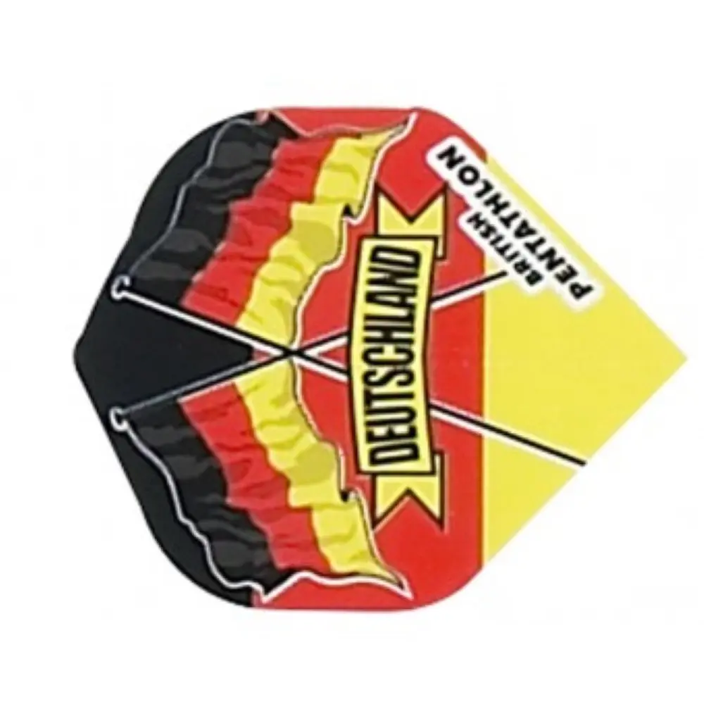 Plumas Pentathlon Standard Bandera Alemania2401 vista 3