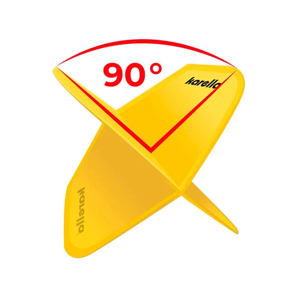 Plumas Karella Ultimo Flights Set 12 uds. Amarillo8355.03 vista 3
