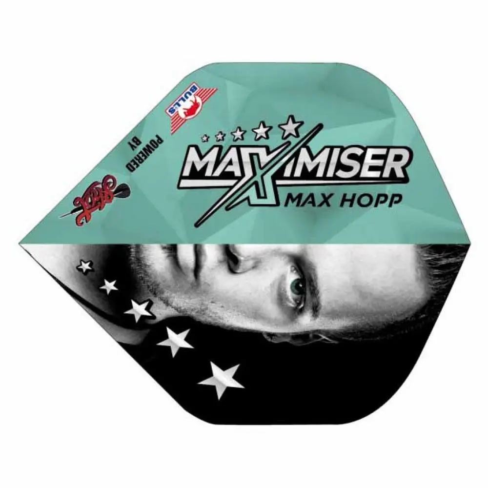 Plumas Bull's Darts Powerflite Maximiser Max HoppBu-50851 vista 2