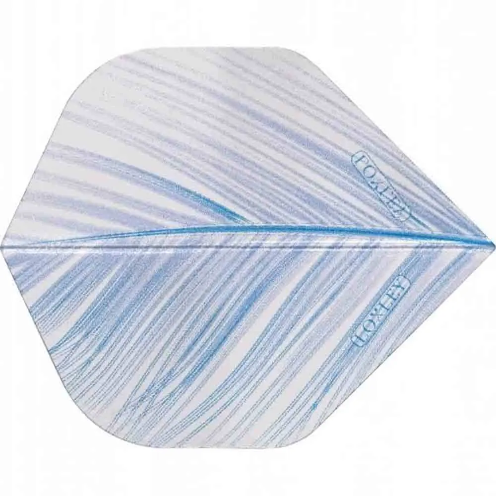 Plumas Loxley Darts Azul Transparente Estandar no2 vista 3