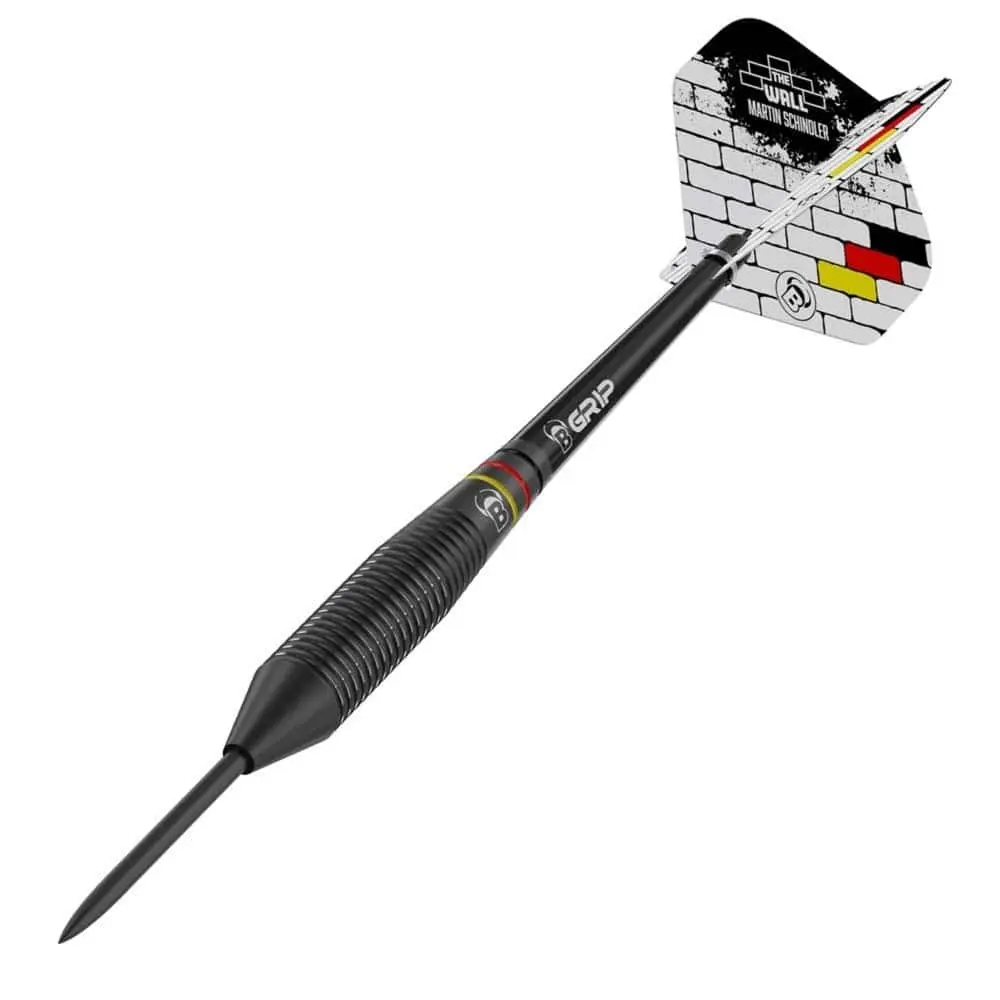 Dardos Bulls Darts DE Martin Schindler Latón Negro 21gr12711 vista 3