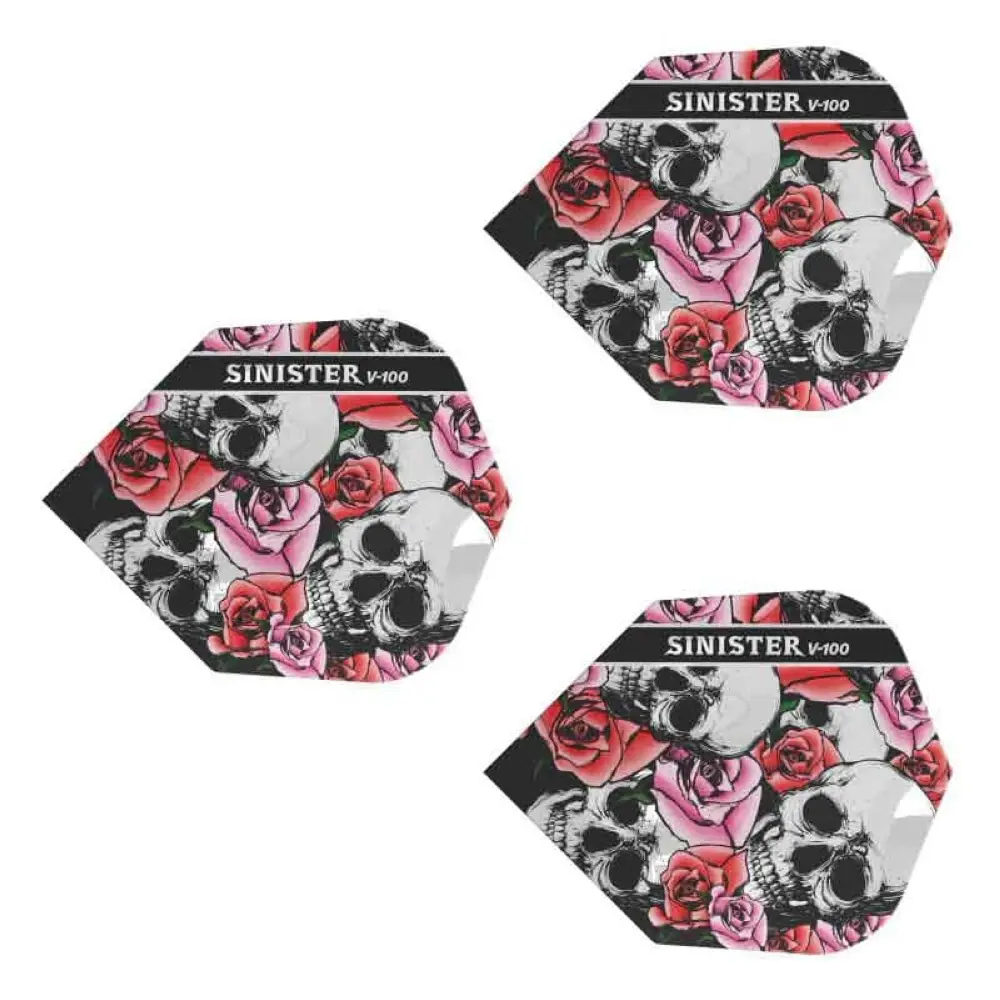 Pluma Dardos Viper Flights Sinister Standard Red Pink30-3702 vista 3