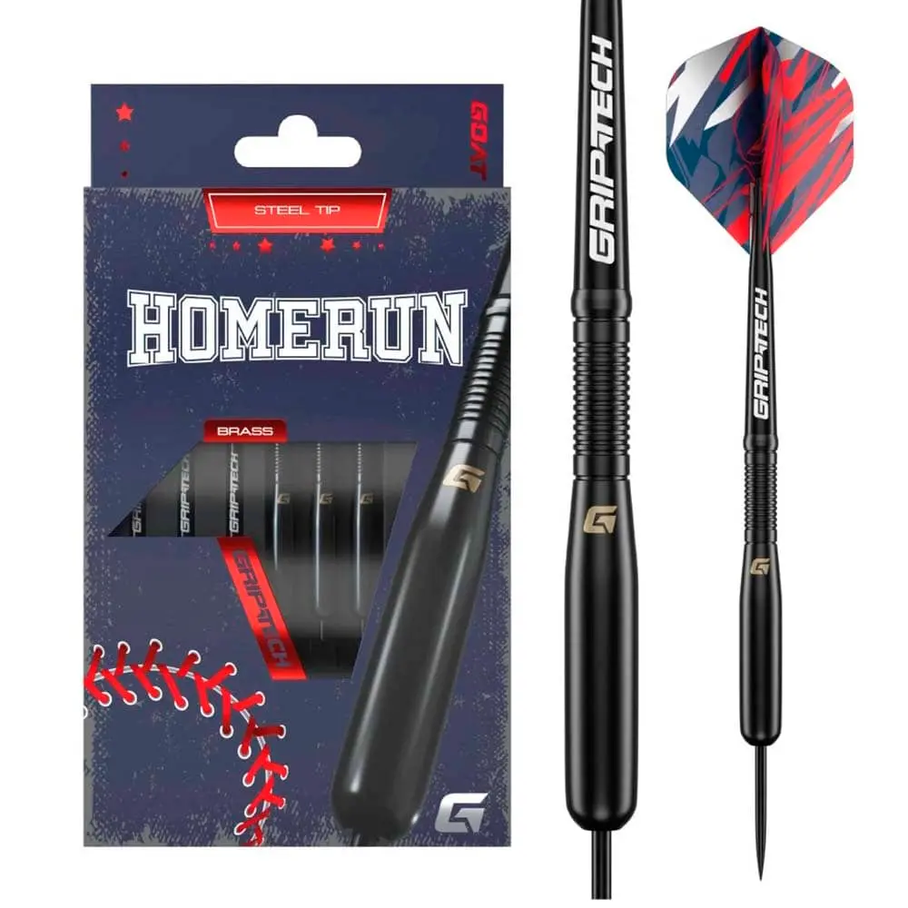 Dardos GOAT Homerun Black Latón Steel 15g vista 4