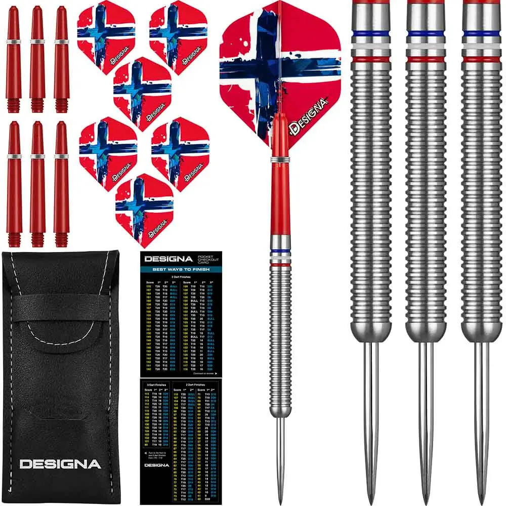 Dardos Designa Patriot X Darts Noruega 90% 24gD0740