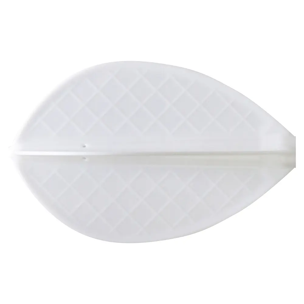 Plumas Cosmo Darts Flights Flight Pro D-2 White vista 3