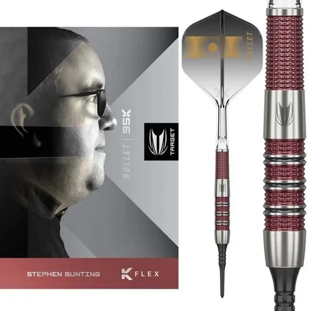Dardos Target Darts Stephen Bunting 95K 95% Tungsteno 19g Profesionales vista 5