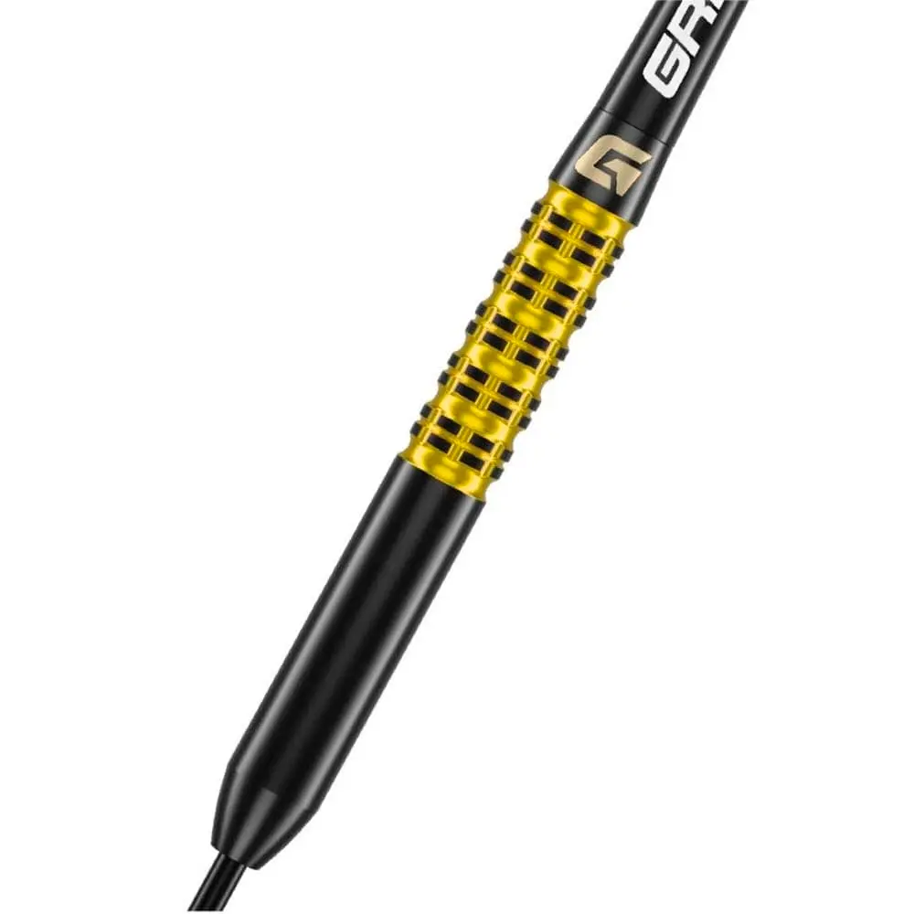 Dardos GOAT Athlete Yellow Steel Latón 12g vista 3