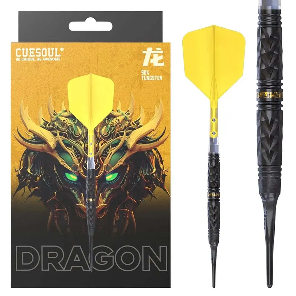 Dardos Cuesoul Zodiac Dragon Punta Plastico 19ksxt3 90% Tungsteno 19g Profesionales