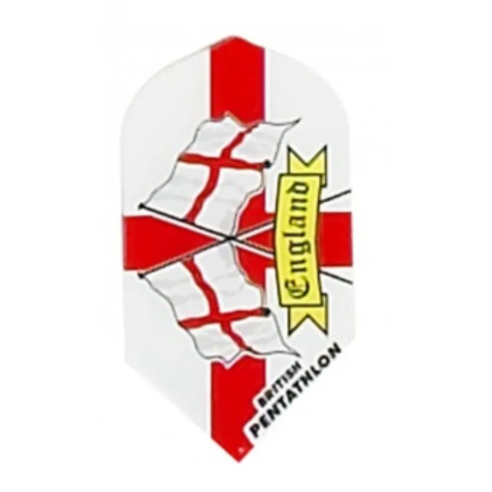 Plumas Pentathlon Slim Bandera Inglaterra2472