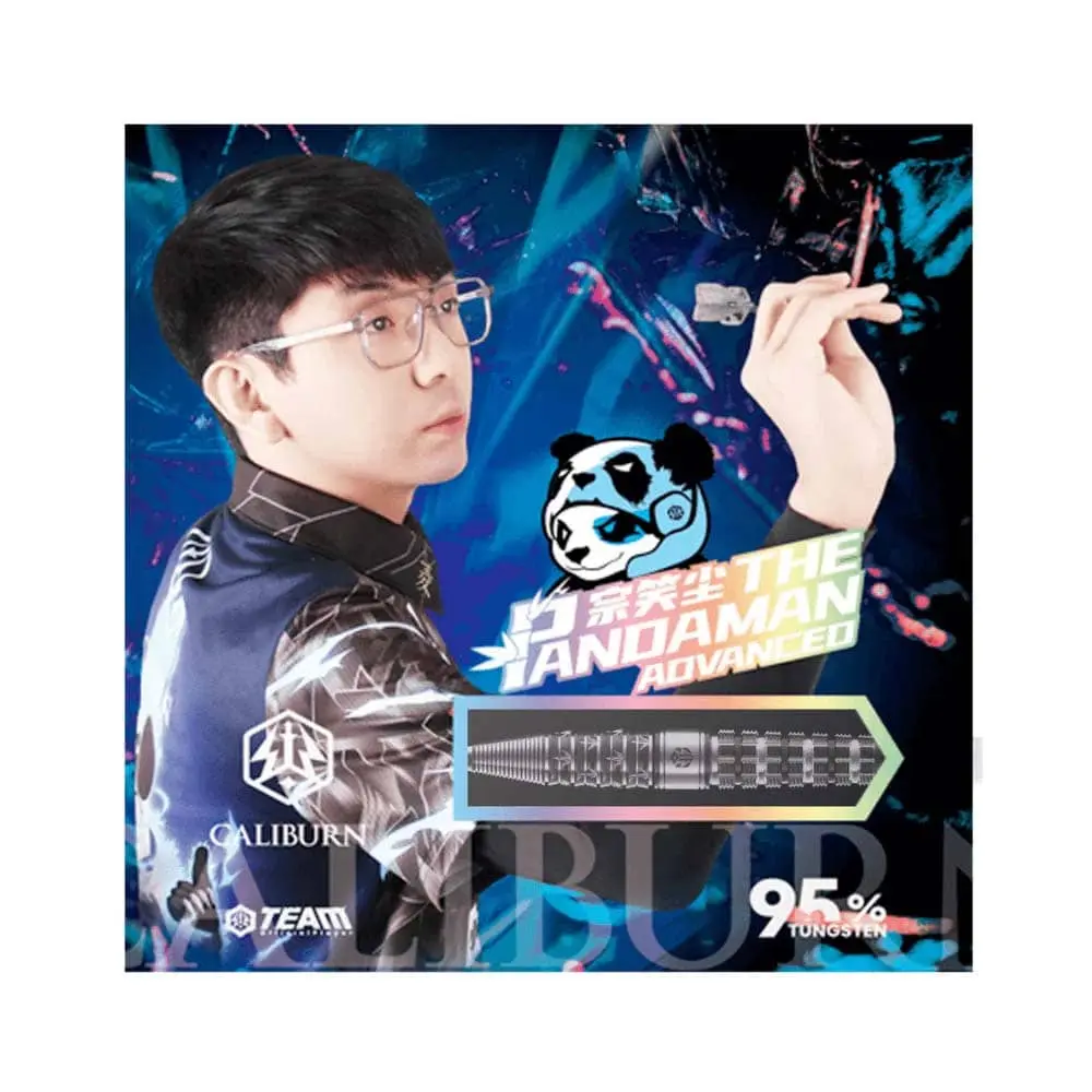 Dardos Caliburn Player Darts The Pandaman 95% 22gr vista 5