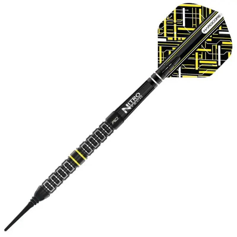 Dardos Red Dragon Astraeus Soft Q4X Parallel 90% Tungsteno 18g Profesionales
