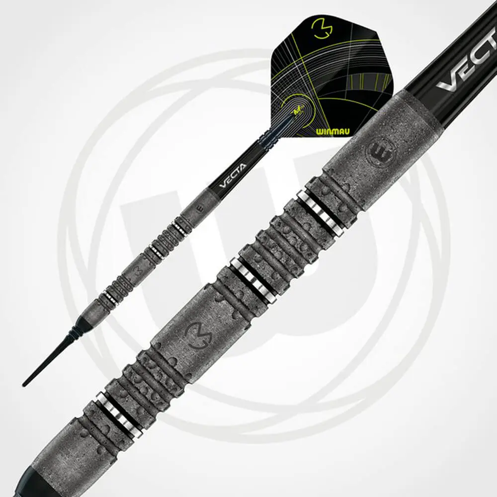 Dardos Winmau Michael Van Gerwen MvG Signature Edition 20 90% Tungsteno 18g Profesionales vista 2