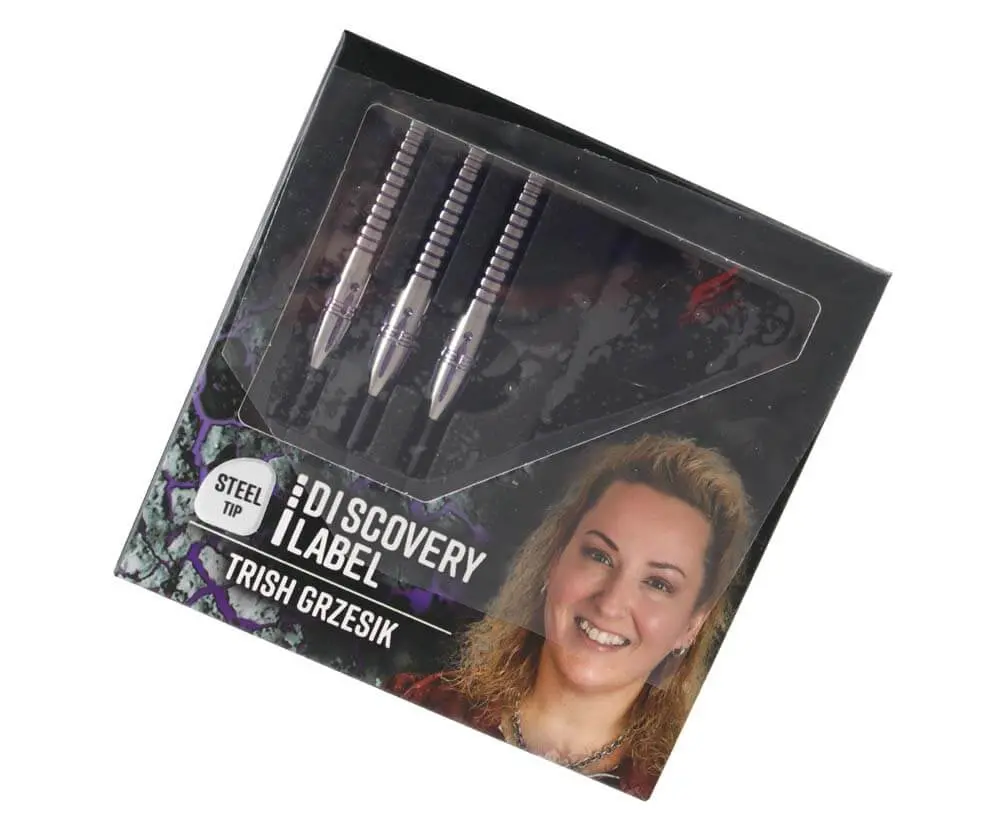 Dardos Cosmo Darts Discovery Label Trish Grzesik 90% 23g vista 3