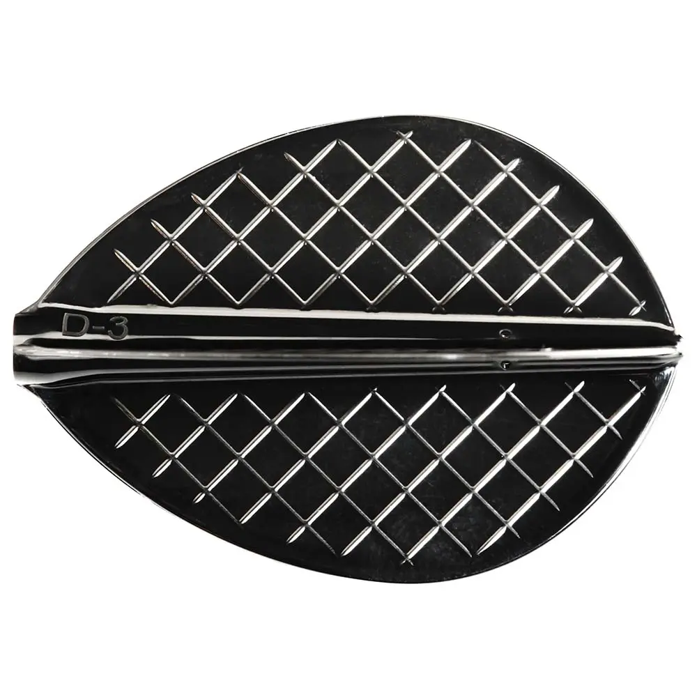 Plumas Cosmo Darts Flights Flight Pro D-3 Black vista 2